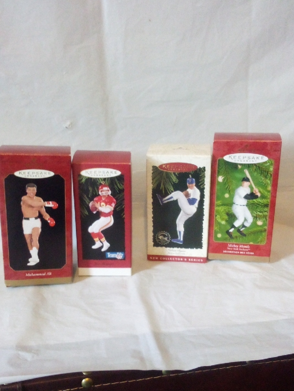 Hallmark Sports Mickle Mantle,  Ali,  Ryan Nolan, Joe Montana